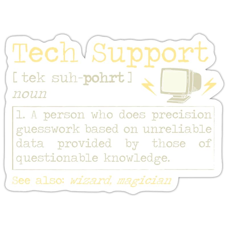 Tech Support | Ordinateur Helpdesk Technique Aide