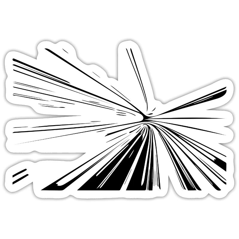 Vector Linien Splash