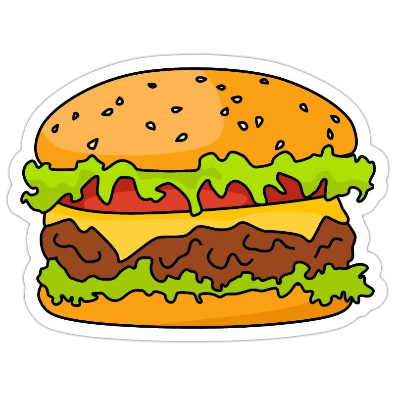 Hamburger oder Cheeseburger