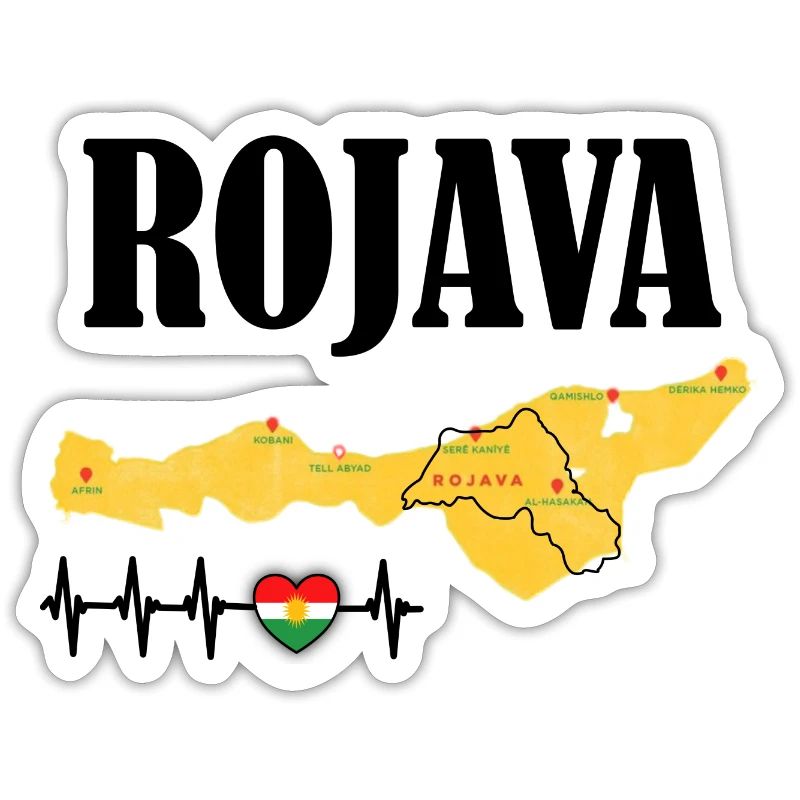 Kurdistan Rojava Kurde cadeau kurde