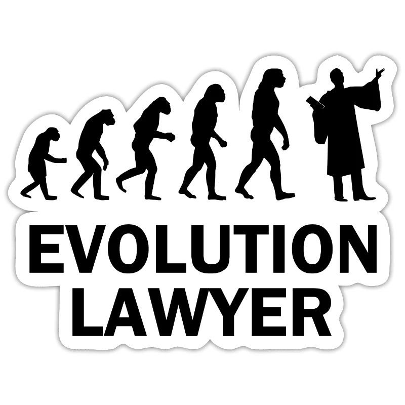 Avocat Evolution Primates Cour Robe d’avocat