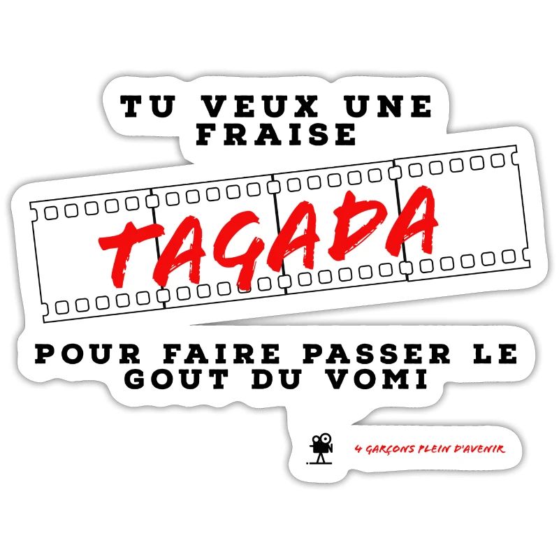 Sie wollen eine Tagada-Erdbeere... den Geschmack von Erbrochenem weitergeben