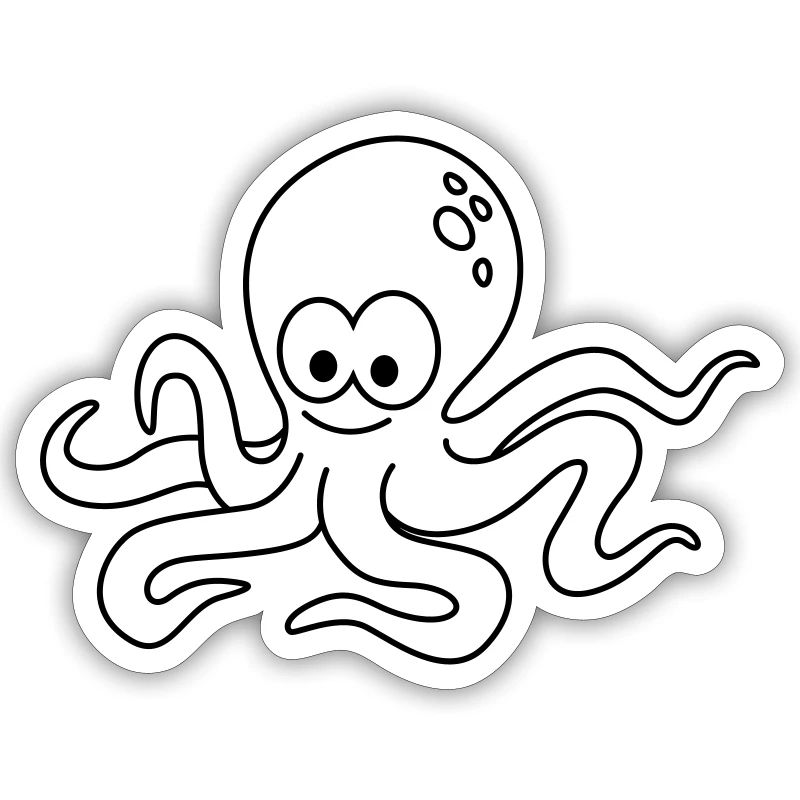 Octopus Comic Animal