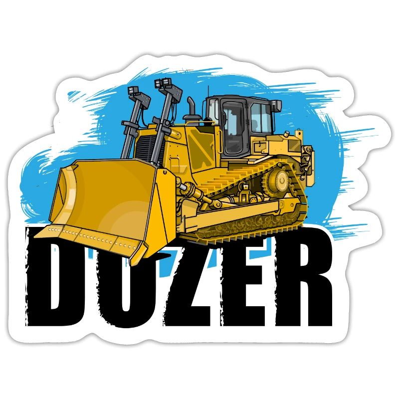 Bulldozer oder Planierraupe