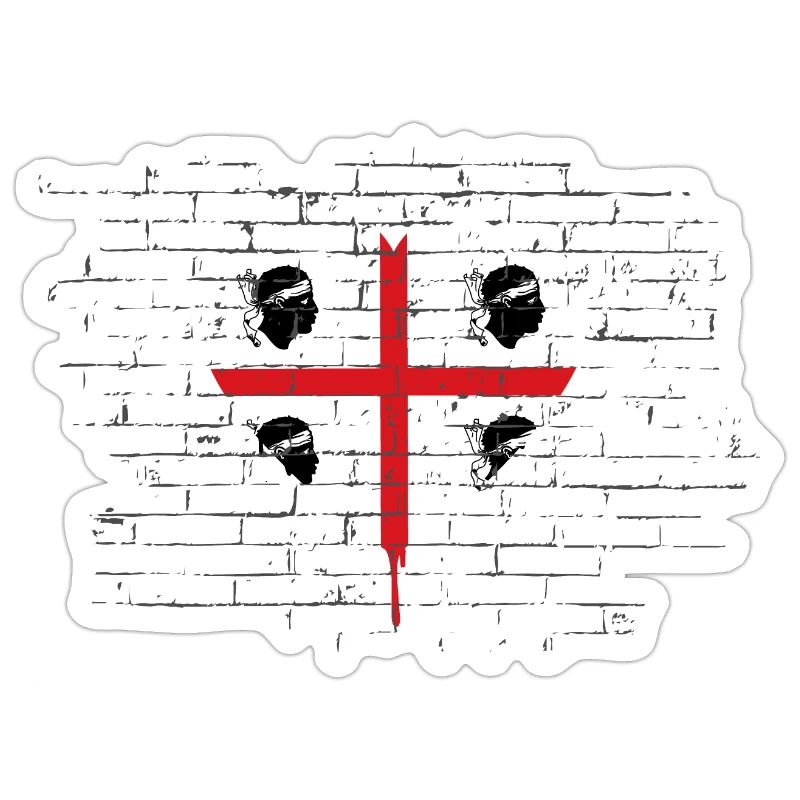 Drapeau de la Sardaigne Drapeau sarde Drapeau de la Sardaigne