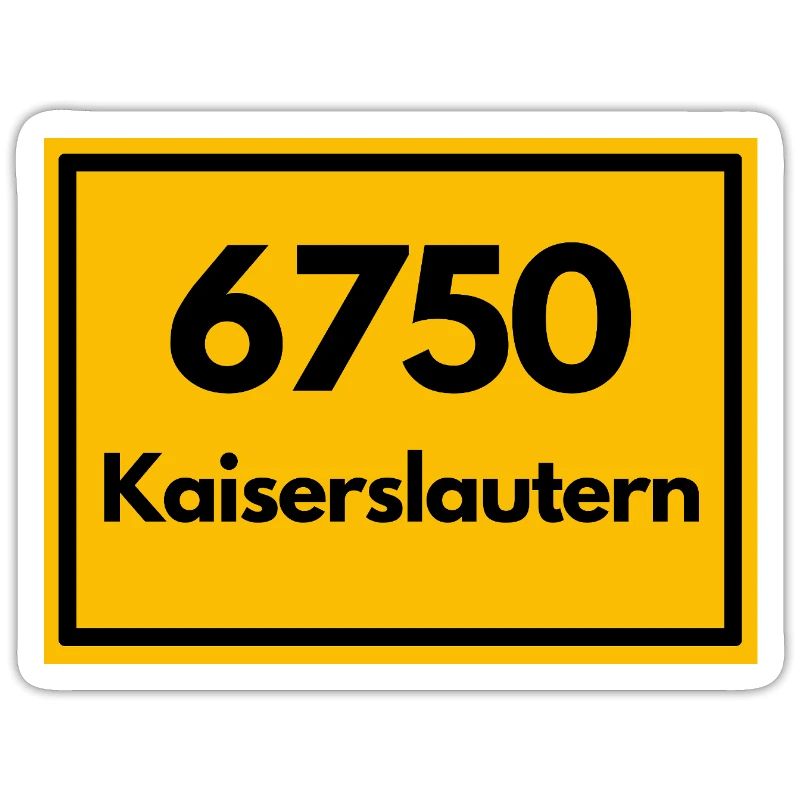 OLD POSTCODE POSTCODE 6750 KAISERSLAUTERN LAUTRE