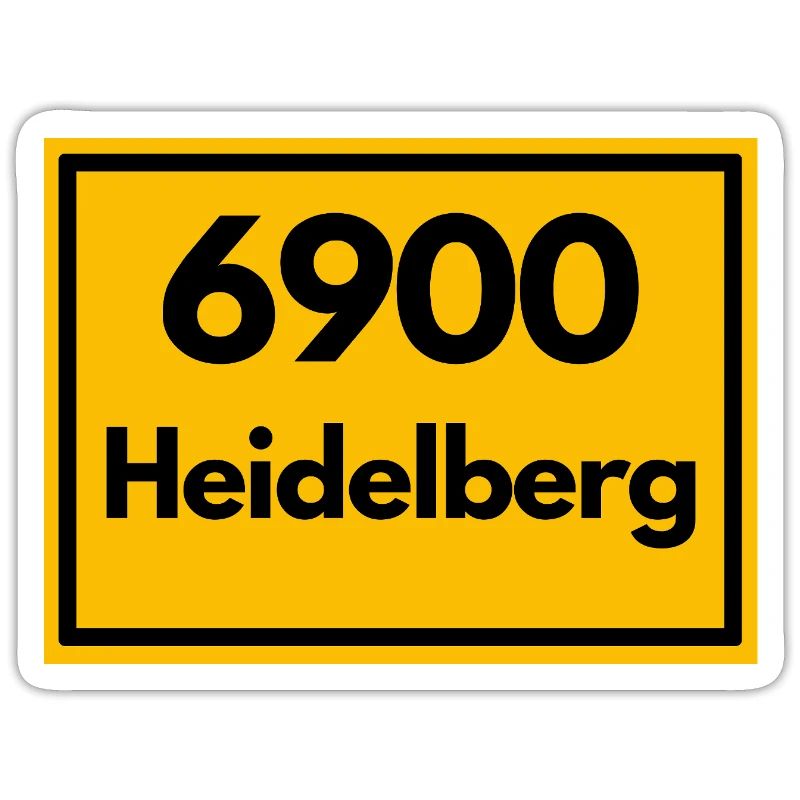 OLD POSTCODE POSTCODE RETRO 6900 HEIDELBERG