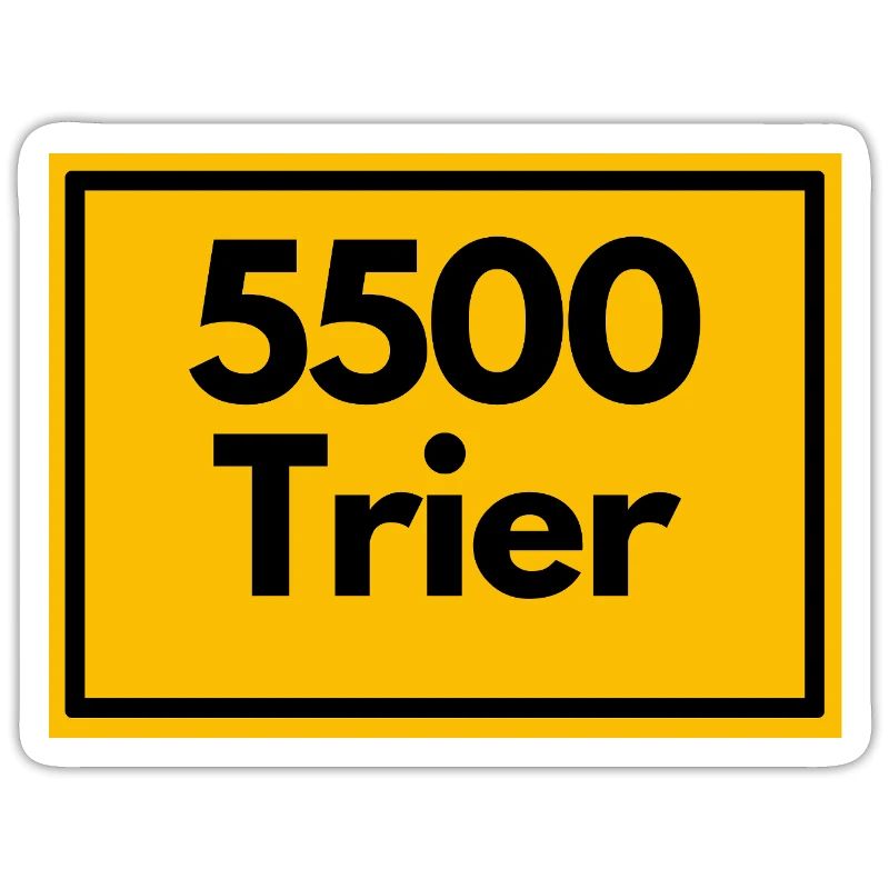 OLD POSTCODE POSTCODE RETRO 5500 TRIER MOSSEL ROMA