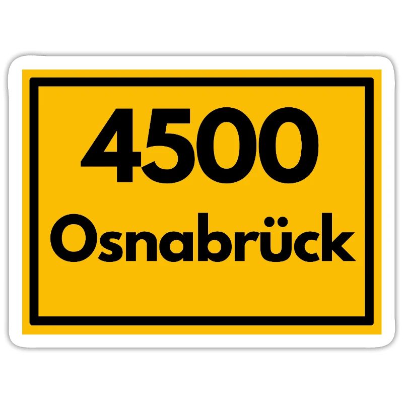 OLD POSTCODE POSTCODE 4500 OSNABRÜCK BÜRGERMEISTER