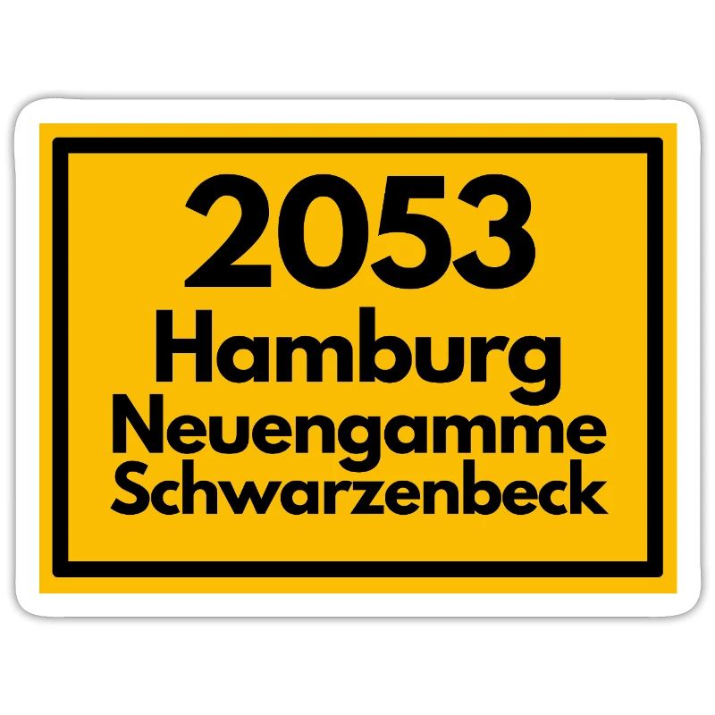 OLD POSTCODE POSTCODE 2053 HAMBURG NEUENGAMME ELBE