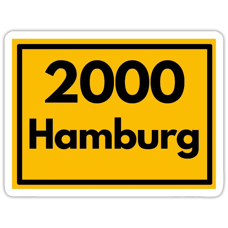 OLD POSTCODE POSTCODE RETRO 2000 HAMBURG - HAFEN