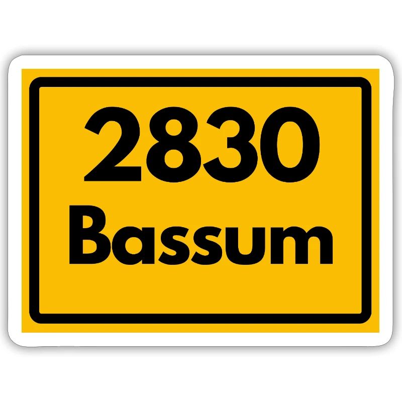 OLD POSTCODE POSTCODE RETRO 2830 BASSUM GEESTPERLE