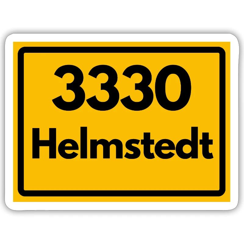OLD POSTCODE ZIP CODE RETRO 3330 HELMSTEDT JULEUM!