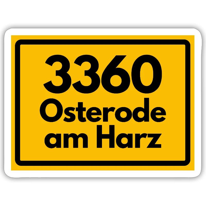 OLD POSTCODE POSTCODE RETRO 3360 OSTERODE HARZ