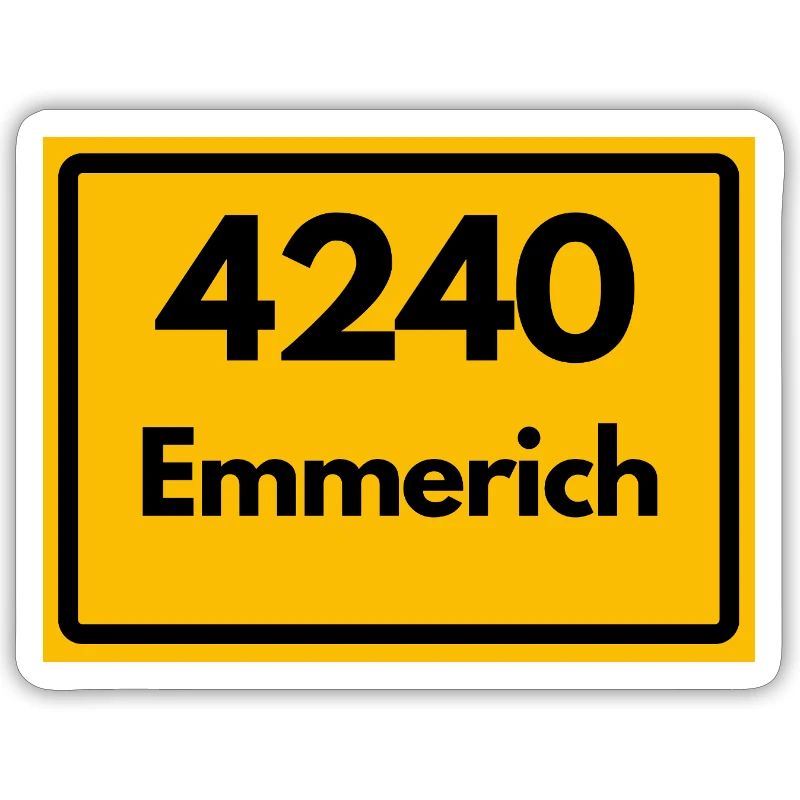 OLD POSTCODE POSTCODE RETRO 4240 EMMERICH – RHEIN