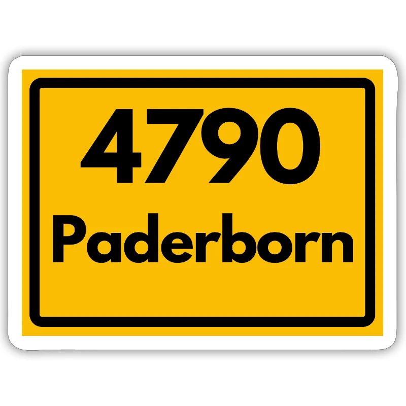 OLD POSTCODE POSTCODE RETRO 4790 PADERBORN