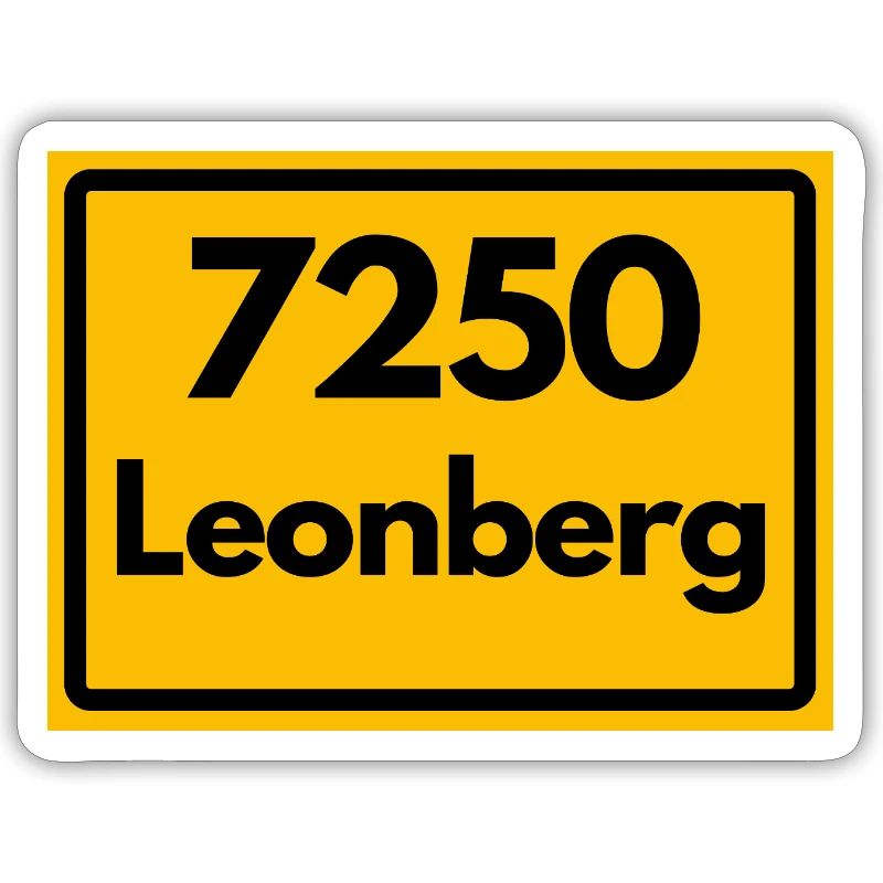 ANCIEN CODE POSTAL RÉTRO 7250 LEONBERG HEIMAT