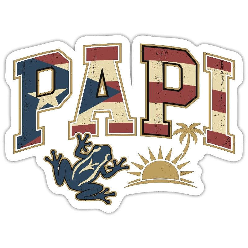 Papi Drapeau de Porto Rico