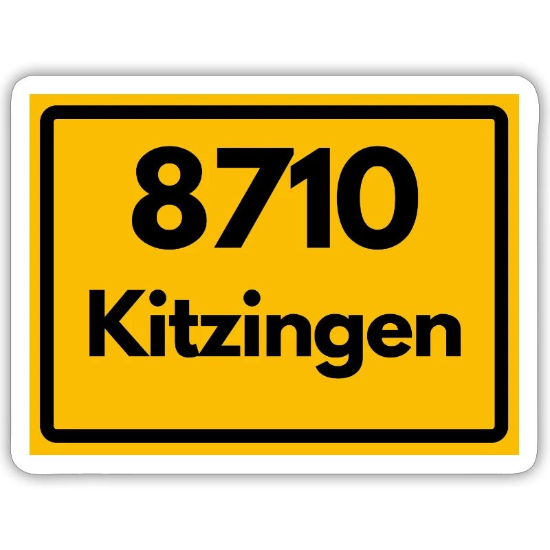 OLD POSTCODE ZIP CODE 8710 KITZINGEN HEIMATSTOLZ