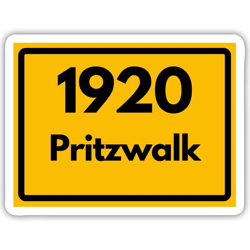 ANCIEN CODE POSTAL RÉTRO 1920 PRITZWALK HEIMAT