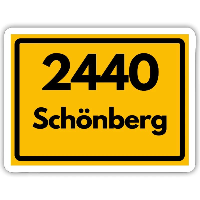 OLD POSTCODE POSTCODE RETRO 2440 SCHÖNBERG HEIMAT