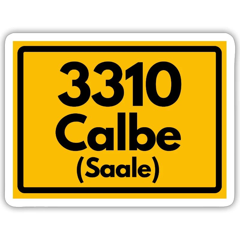 OLD POSTCODE POSTCODE 3310 CALBE SAALE HEIMATSTOLZ