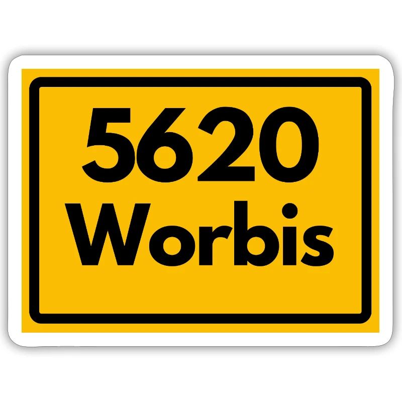OLD POSTCODE 5620 WORBIS HEIMATSTOLZ ORIGINAL
