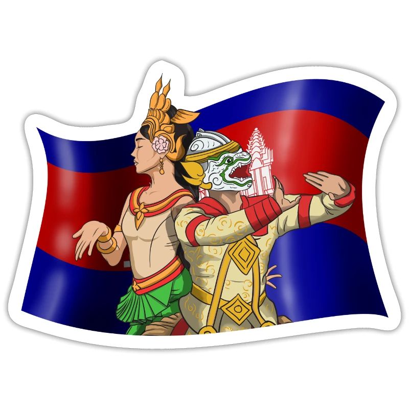 Cambodia Reamker Dance Khmer Apsara I Gift