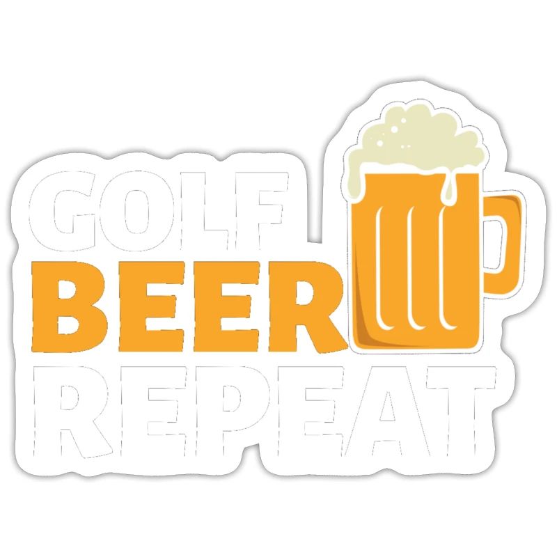 REPEAT GOLF BEER