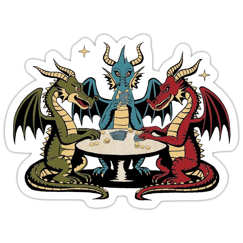 Dragons cartes à jouer