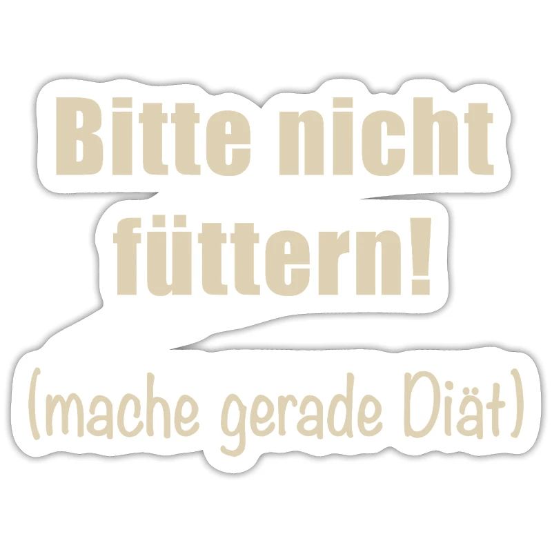 Please do not feed them!