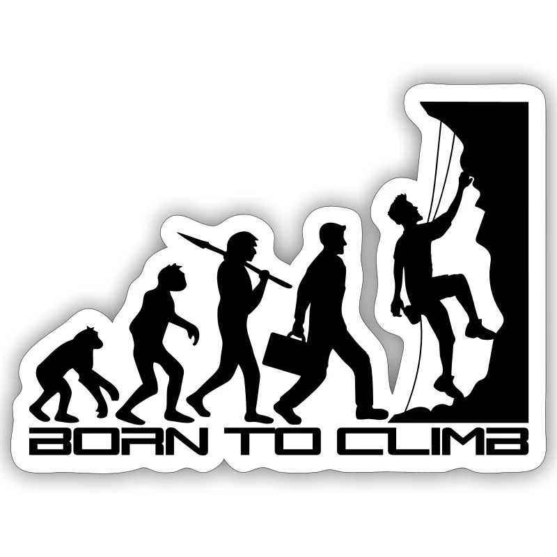 born to climb evolution evolution born steep