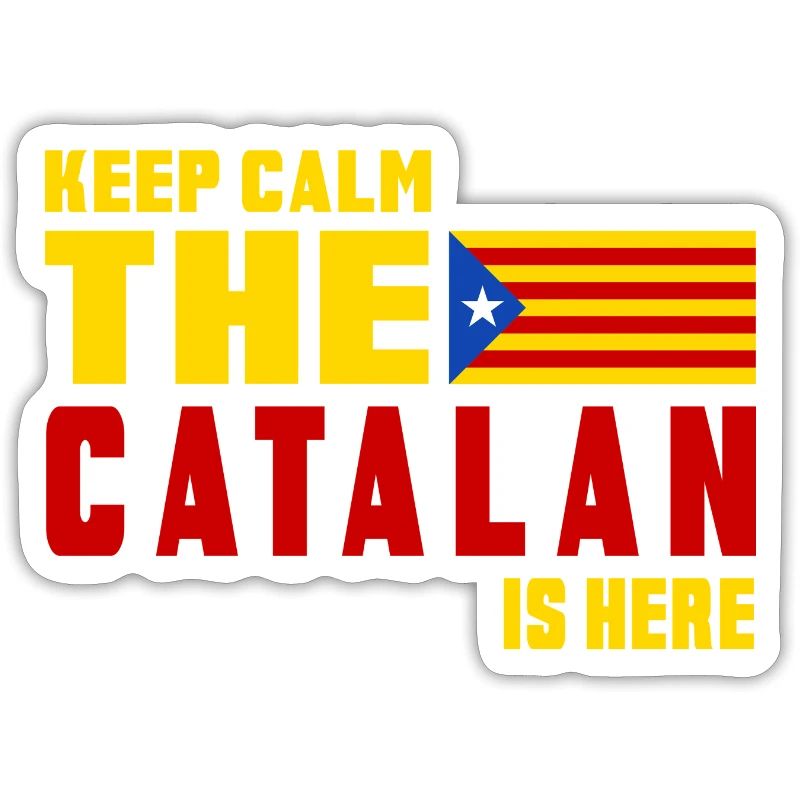 Design du drapeau de la Catalogne Keep