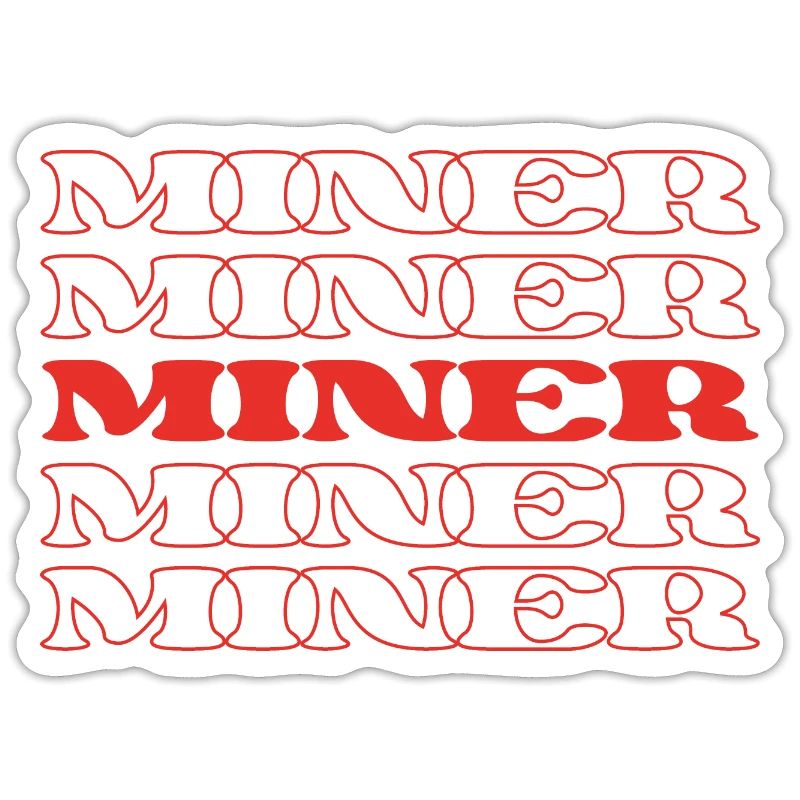 Miner Ore Digger Mine Worker Rockhound Extractor