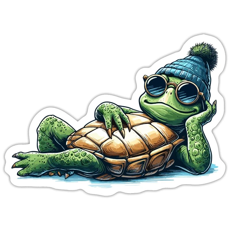 Cadeau Chill Toad Turtle Cool Chill