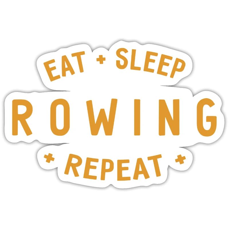 Manger dormir ramer Répéter - Aviron - Rameurs