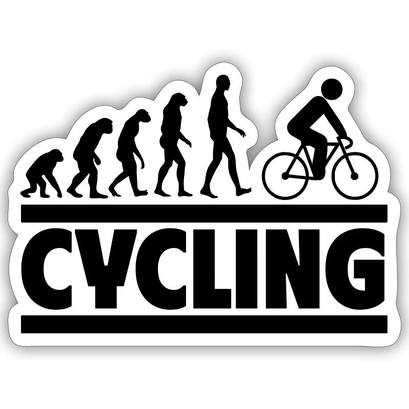 Evolution du cyclisme Cadeau pour fan de cyclisme