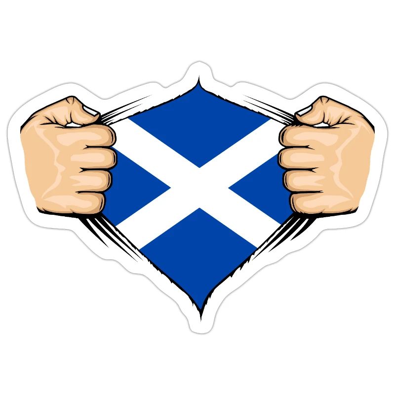 Conception du drapeau de l’Écosse