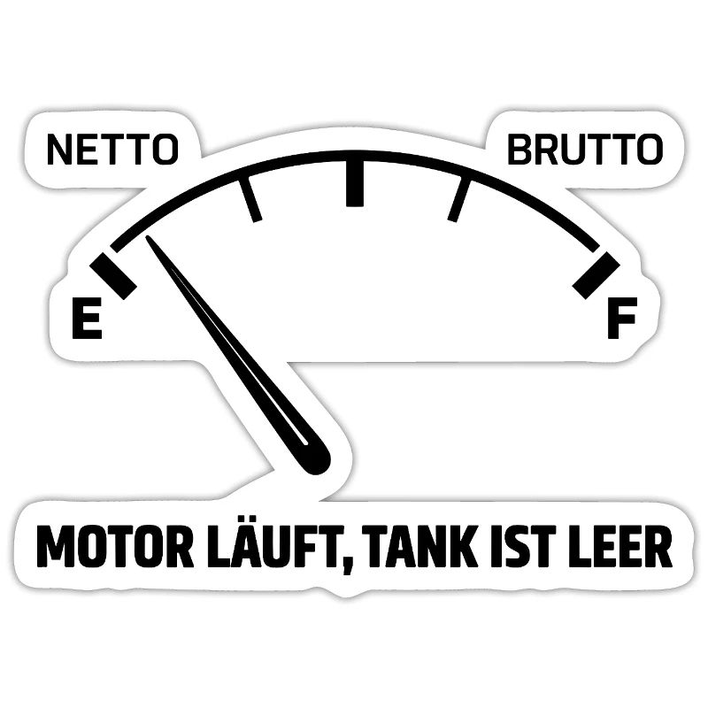 Engine runs tank empty