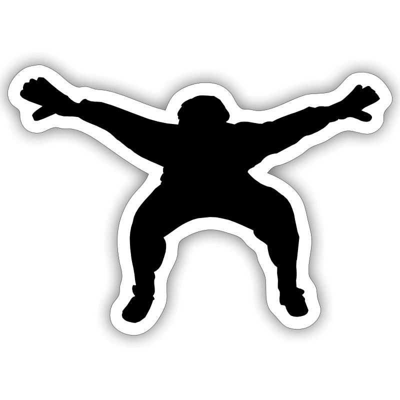 Fußball- oder Handballkeeper mit breiten Händen