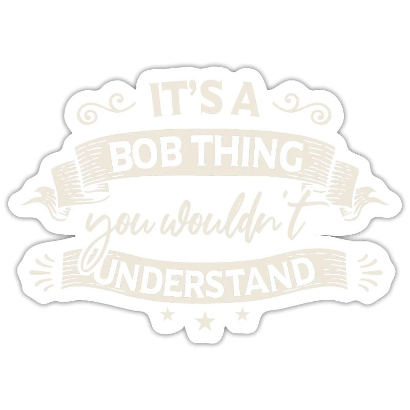 Es ist ein Bob-Ding