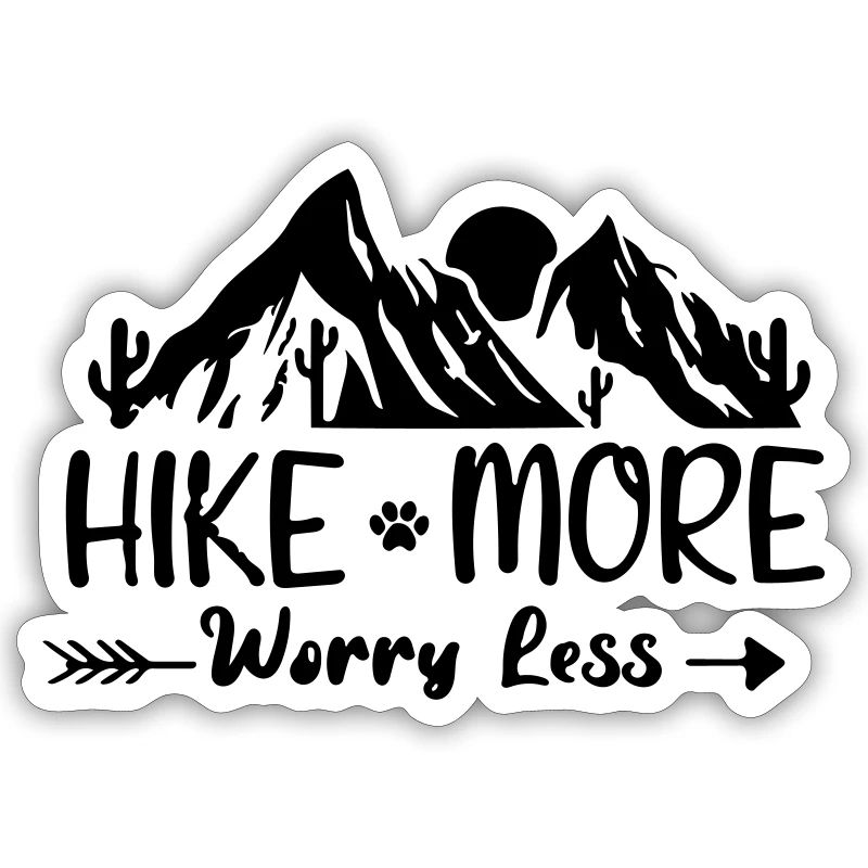 hike more worry less
