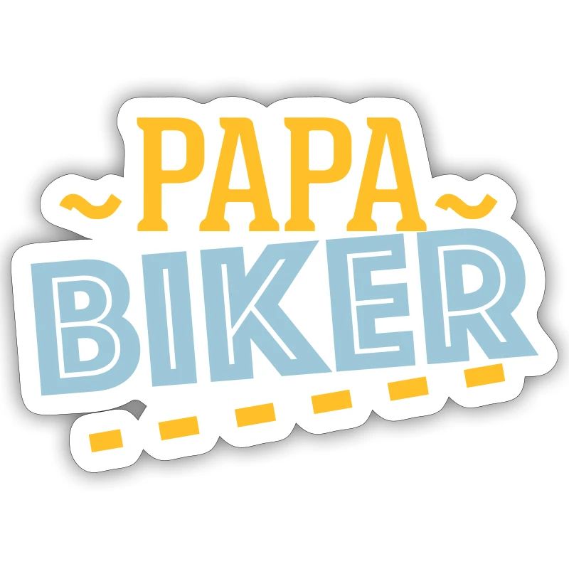 Papa biker -