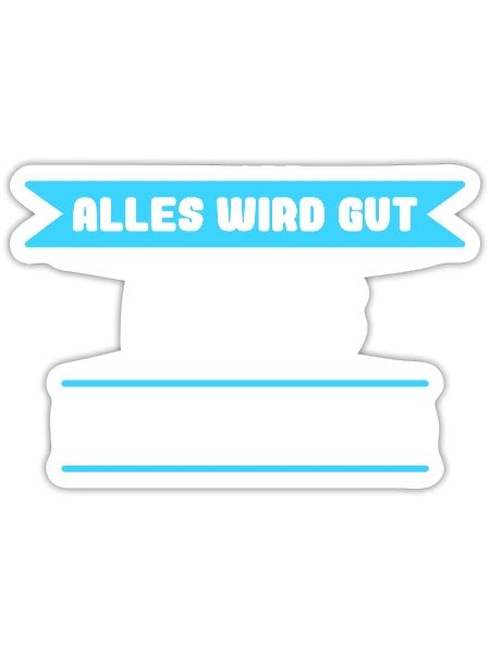 Hans Name Design für stolze Hans - Sticker Größe S (10 x 10 cm) - Mattweiß - Vorne