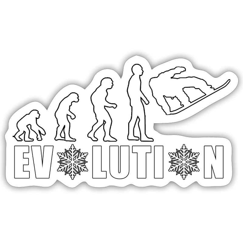EVOLUTION SNOWBOARD Snow Winter Gift