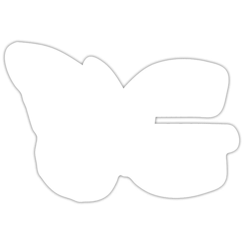 Buchstabe G Schmetterling