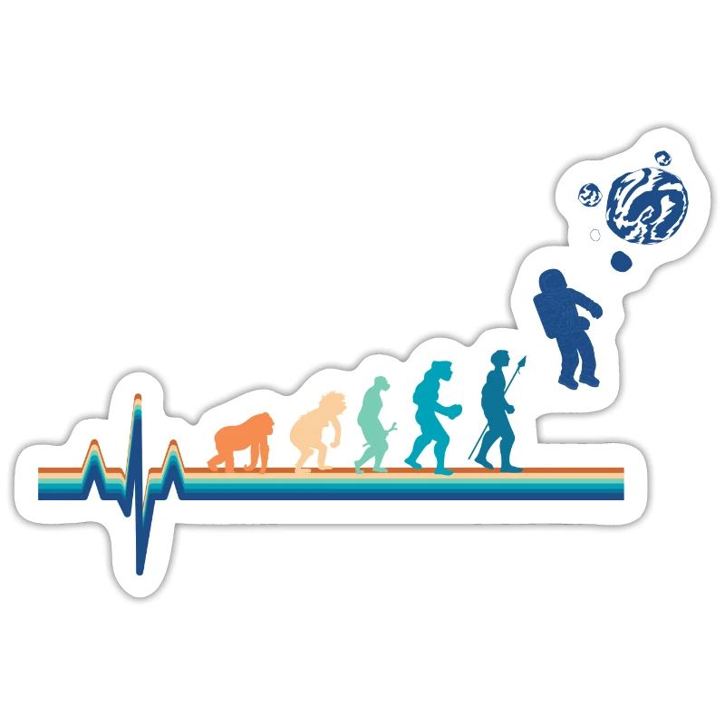 Evolution Astronaut Heartbeat