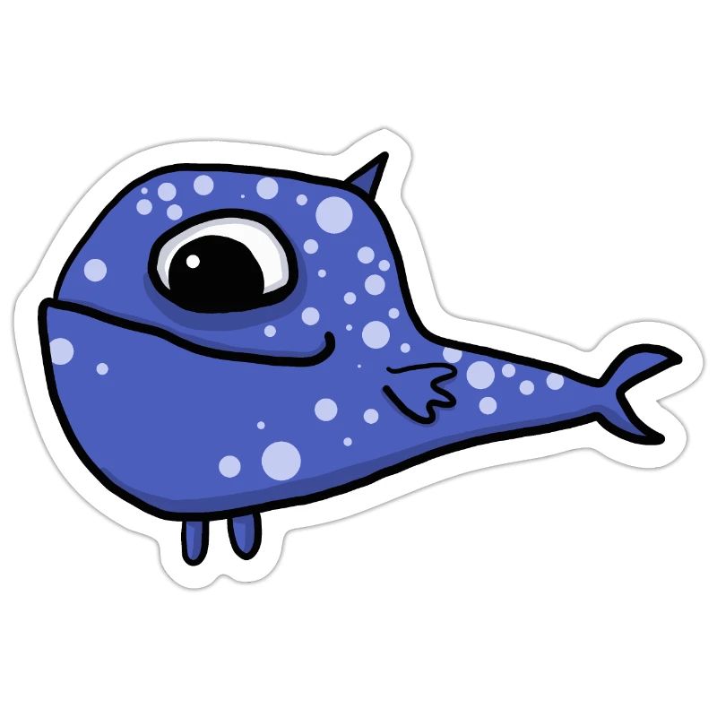 blue fish