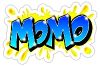 Order 'Graffiti Name MOMO printable on evrything' Sticker size S