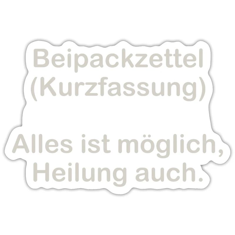 Kurzfassung Beipackzettel